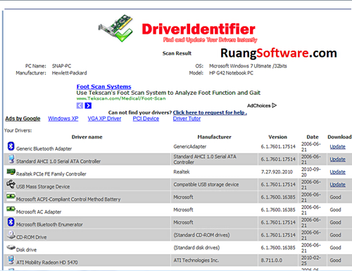 driver identifier software